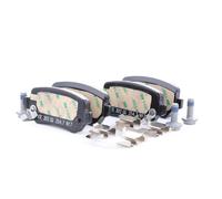 ATE Juego de 4 pastillas de freno para OPEL: Astra, Zafira, Meriva, Combo & KIA: Venga & VAUXHALL: Meriva, Zafira, Astra (Ref: 13.0460-2868.2)