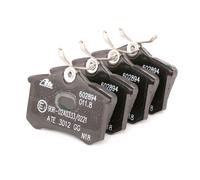 ATE Juego de 4 pastillas de freno para SEAT: Ibiza, Leon, Toledo, Cordoba, Arosa & VOLKSWAGEN: Golf, Polo, Bora, New Beetle (Ref: 13.0460-2894.2)