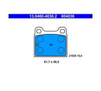 ATE 13.0460-4036.2 Pastillas de Freno Trasero para Mercedes-Benz W114