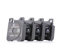 Juego de pastillas de freno ATE 13.0460-4047.2, atrás