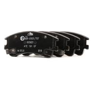 ATE 13.0460-5821.2 Juego de pastillas de freno Delantero para MAZDA 6 (GG)