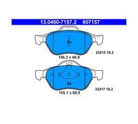 Pastillas de freno 13.0460-7157.2 ATE para RENAULT LAGUNA II LAGUNA II Grandtour
