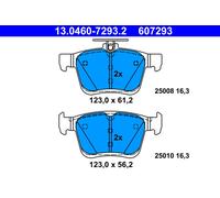 ATE 13.0460-7293.2 Set de Pastillas Freno,Disco Freno para Audi,Cupra ,Seat