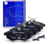 ATE Juego de 4 pastillas de freno para CITROËN: C3, C2 (Ref: 13.0460-2871.2)