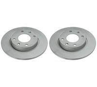 Disco de freno ATE 24.0110-0187.1 delantero, macizo, 1 Pieza