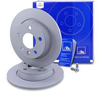 Disco de freno ATE 24.0110-0223.1 trasero, macizo, 1 Pieza