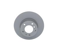 Disco de freno ATE 24.0112-0124.1 delantero, macizo, altamente carbonizado, 1 Pieza