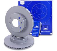 Disco de freno ATE 24.0118-0145.1 delantero, ventilado , 1 Pieza