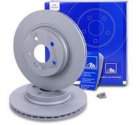 Disco de freno ATE 24.0120-0208.1 trasero, ventilado , altamente carbonizado, 1 Pieza
