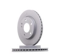 Disco de freno ATE 24.0122-0168.1 delantero, ventilado , altamente carbonizado, 1 Pieza