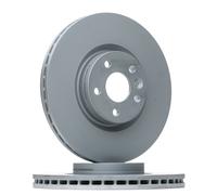 Disco de freno ATE 24.0128-0310.1 delantero, ventilado , altamente carbonizado, 1 Pieza