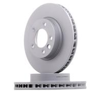 Disco de freno ATE 24.0132-0118.1 delantero, ventilado , altamente carbonizado, 1 Pieza