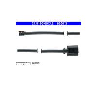 ATE 24.8190-0013.2 Sensor desgaste pastillas freno para Panamera Taycan Touareg