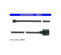 ATE 24.8190-0014.2 Sensor desgaste pastillas freno para Cayenne Panamera Touareg
