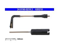 ATE 24.8190-0218.2 Contacto de Avisador Indicador Desgaste Frenos para BMW E39