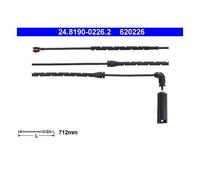 ATE 24.8190-0226.2 Contacto de Avisador Indicador Desgaste Frenos para BMW E53