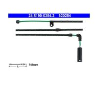 ATE 24.8190-0254.2 Contacto de Avisador Indicador Desgaste Frenos para BMW E83