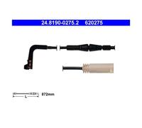 ATE 24.8190-0275.2 Contacto de Avisador Indicador Desgaste Frenos para BMW E61
