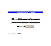 ATE Contacto de aviso, desgaste de los frenos para BMW: X1 (Ref: 24.8190-0296.2)