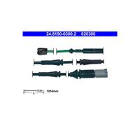 ATE 24.8190-0300.2 Sensor desgaste pastillas freno para BMW 5