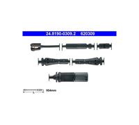 ATE 24.8190-0309.2 Sensor desgaste pastillas freno delantero izquierdo para BMW