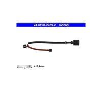 ATE 24.8190-0929.2 Sensor desgaste pastillas freno para Cayenne Q7 Touareg