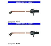 ATE 24.8190-0976.2 Contacto de Avisador Indicador Desgaste Frenos Delant. para