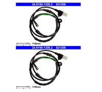 ATE 24.8190-1306.2 Contacto de Avisador Indicador Desgaste Frenos Trasero para