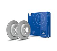 ATE 2x Bremsscheibe Hinterachse Belüftet 24.0120-0204.1