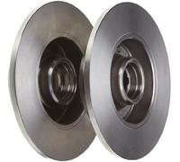 ATE 2x Bremsscheibe Hinterachse Voll 24.0110-0111.1
