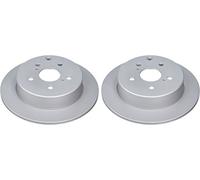 ATE 2x Bremsscheibe Hinterachse Voll 24.0110-0320.1
