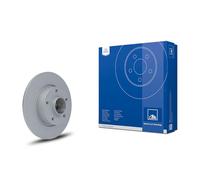 ATE 2x Bremsscheibe Hinterachse Voll+Radlager+ABS 24.0112-0177.2