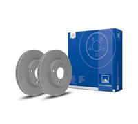 ATE 2x Bremsscheibe Vorderachse Belüftet 24.0123-0113.1