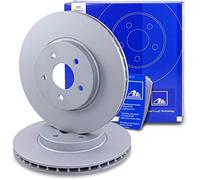 ATE 2x Bremsscheibe Vorderachse Belüftet 24.0124-0161.1
