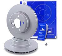 ATE Disco de freno delantero 24.0124-0181.1 ventilado Ø310 mm BMW Serie 5 (E60)