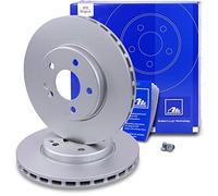 Disco De Freno 24.0125-0167.1 ATE Para MERCEDES-BENZ