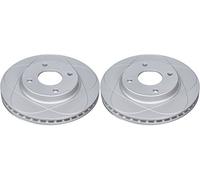 ATE 2x Power Disc Bremsscheibe Vorne Belüftet 24.0322-0172.1