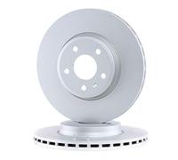 Disco de freno ATE 24.0125-0184.1 delantero, ventilado , altamente carbonizado, 1 Pieza