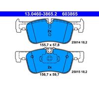 ATE 603865 Pastillas De Freno Delanteras Para BMW Serie 1 F20 Serie 2 F22