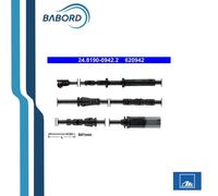 ATE 620942 Sensor Desgaste Pastillas Trasero Mini 13- BMW X1 14-22 X2 17-23