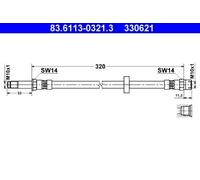 ATE 83.6113-0321.3 Latiguillo de freno para SEAT Toledo I Hatchback (1L)