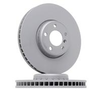 ATE Disco de freno Delantero, izquierda para BMW 5 Touring (F11) 5 Sedán (F10)