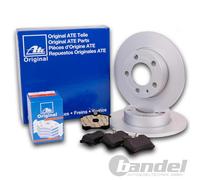 ATE Discos de Freno 285mm + Pastillas Traseras para Mercedes W163 Clase M ML