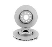 ATE Discos de freno para AUDI: TT, RS3, S3, A3, Q2, Q3, A1 & VOLKSWAGEN: Golf Cabriolet, Tiguan, Eos, Golf, Caddy, Jetta, Sharan (Ref: 24.0125-0158.1)