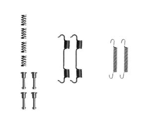ATE Juego de accesorios, zapatas de freno para VAUXHALL: Viva & CHEVROLET: Spark & OPEL: Karl (Ref: 03.0137-9314.2)