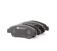 ATE Juego de pastillas de freno Delantero para HONDA Jazz III Hatchback