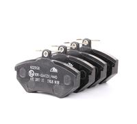 ATE Juego de pastillas de freno Delantero para VW GOLF II (19E, 1G1)