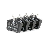 ATE Juego de pastillas de freno Trasero para VW Polo V Hatchback (6R1, 6C1)