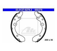 ATE Juego De Zapatas De Freno Traseras Con Forro Para Mazda 323 F V BA