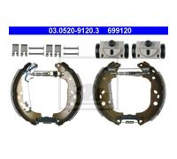 ATE Juego De Zapatas De Freno Traseras Para Fiat Idea 350 Lancia Musa 350